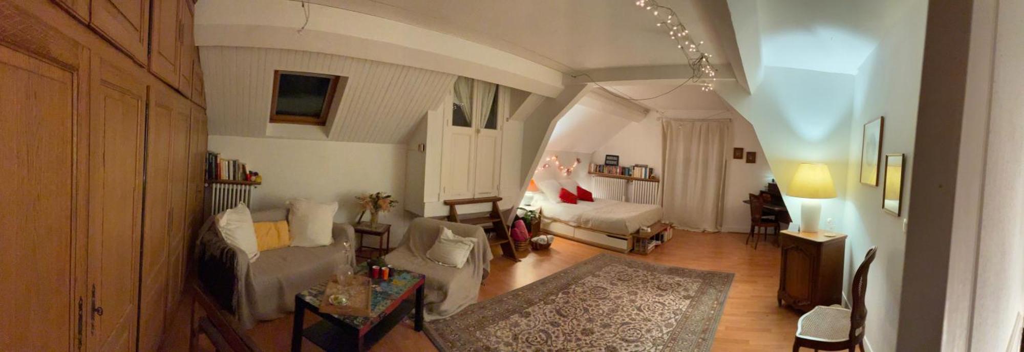 Appartement Atelier Chez Marie à Carnetin Extérieur photo