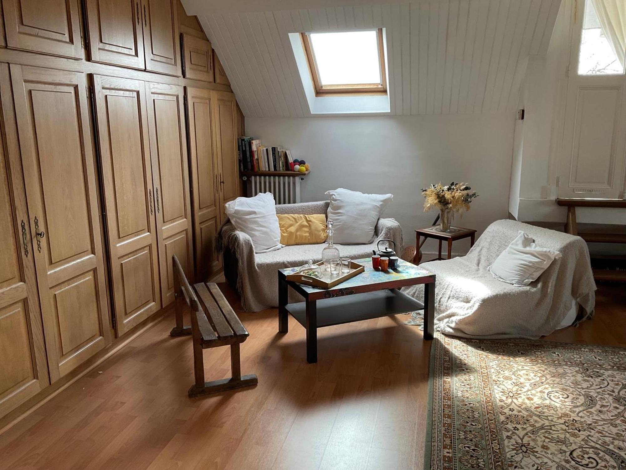 Appartement Atelier Chez Marie à Carnetin Extérieur photo